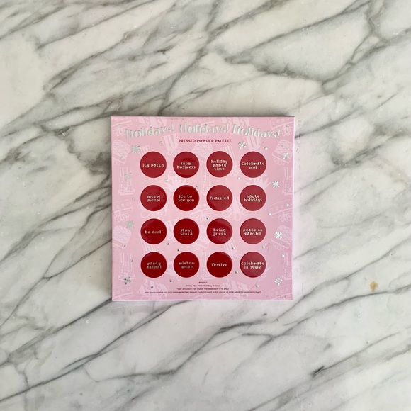 *SOLD* Empty Magnetic Palette (Holidays! Holidays! Holidays!) - Picture 2 of 3